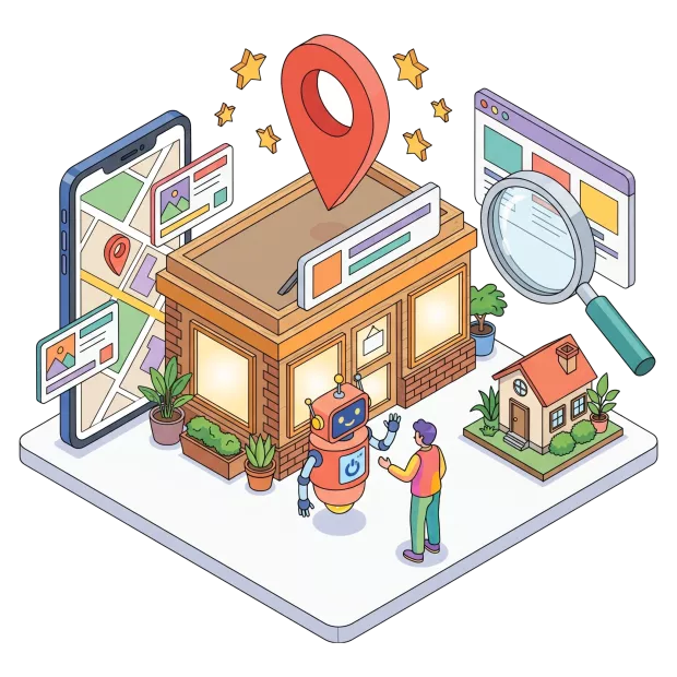 Référencement d’une agence immobilière sur Google, Google Maps et dans les réponses des IA