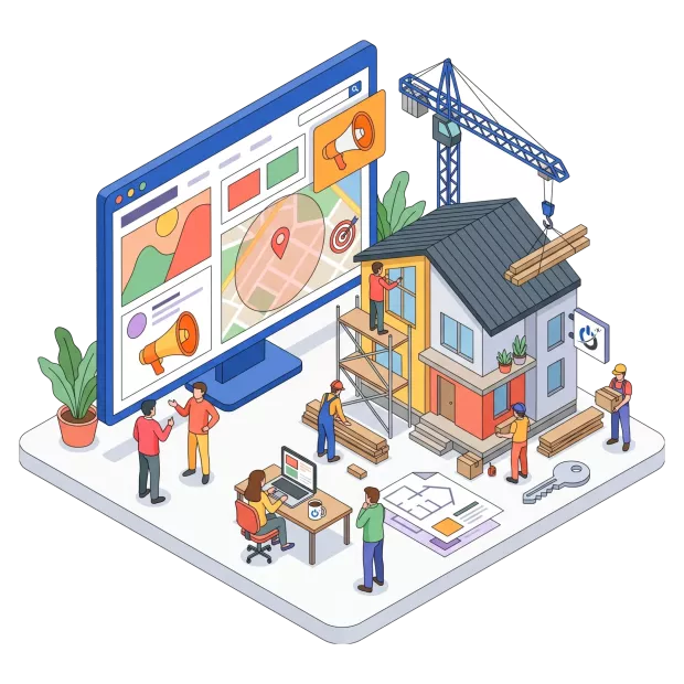 Annonces Google Ads ciblées pour constructeur de maisons individuelles