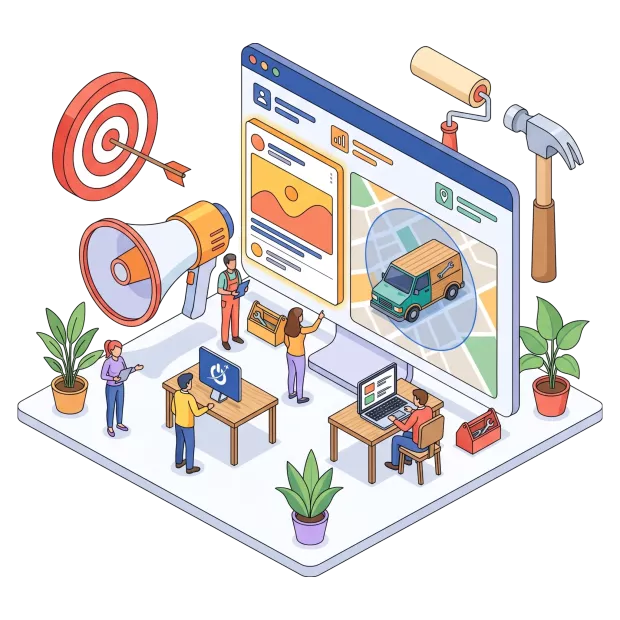 Annonces Google Ads pour artisan ciblées sur sa zone d’intervention