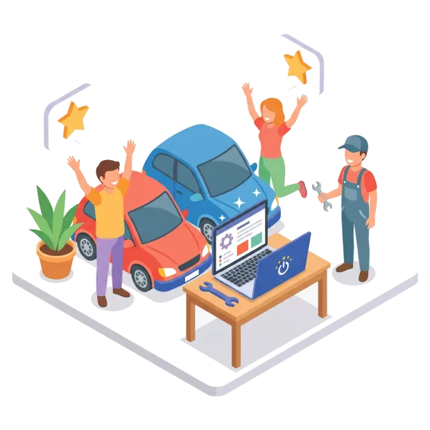 Avis clients et contenus pour le référencement garage