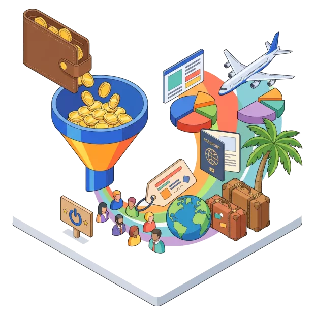 Prix de la gestion Google Ads et budget publicitaire pour agence de voyage ou tour-opérateur