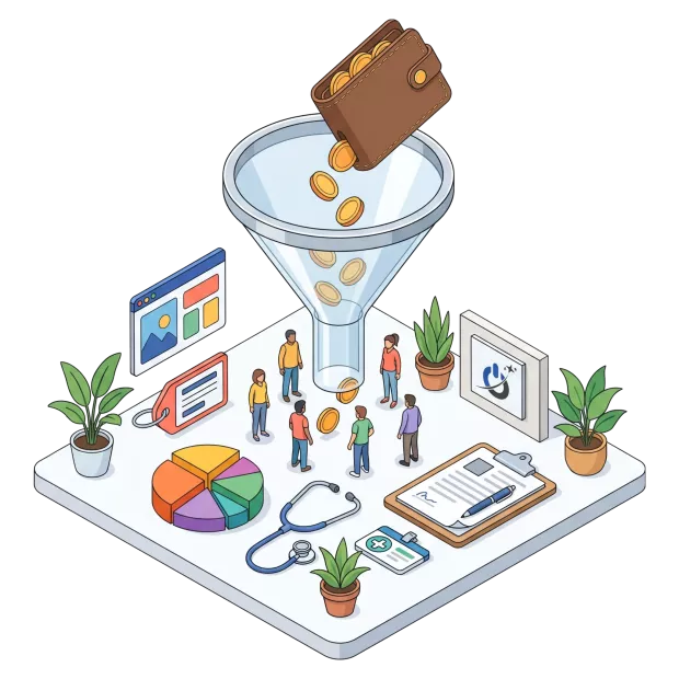 Prix de la gestion Google Ads et budget publicitaire pour cabinet médical ou clinique