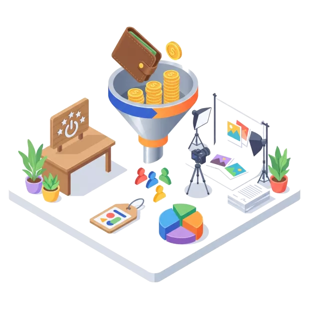 Prix de la gestion Google Ads et budget publicitaire pour photographe professionnel