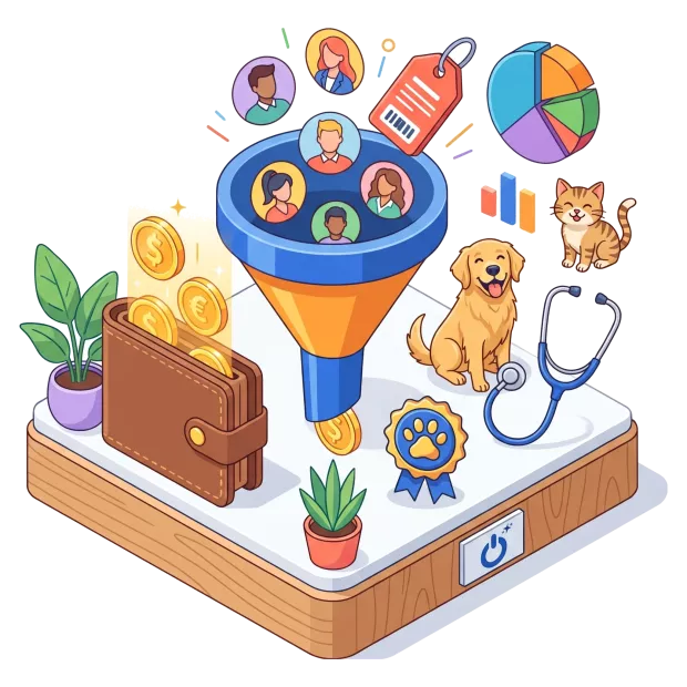 Prix de la gestion Google Ads et budget publicitaire pour clinique vétérinaire