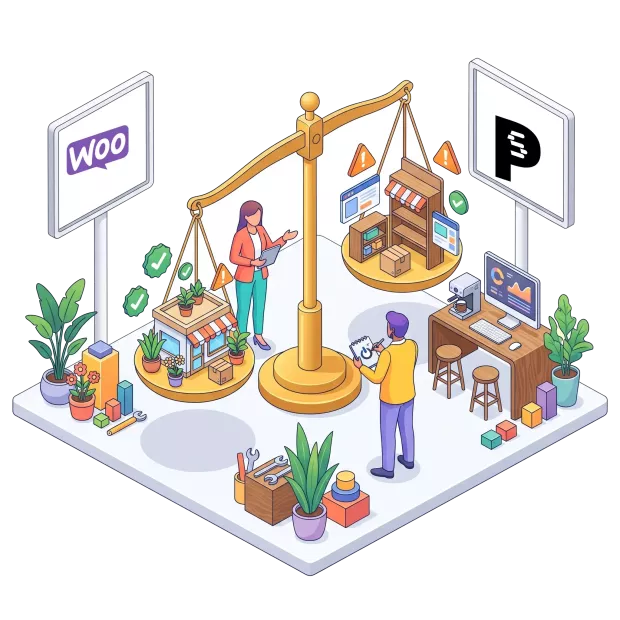 WooCommerce ou PrestaShop : avantages et inconvénients avant une migration