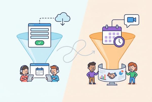 Funnels B2B : formulaire court vs prise de rendez-vous, quoi choisir ?