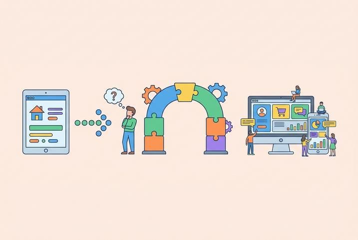 Espace client sécurisé intégré au site vitrine d'une entreprise