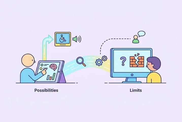 L’IA peut-elle aider à rendre un site plus accessible ? Possibilités et limites