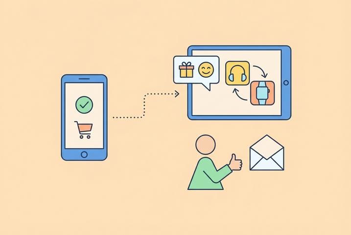 Relances post-achat intelligentes : cross-sell sans spam