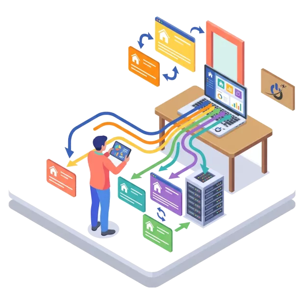 Synchronisation des annonces entre le logiciel immobilier, le site et les portails