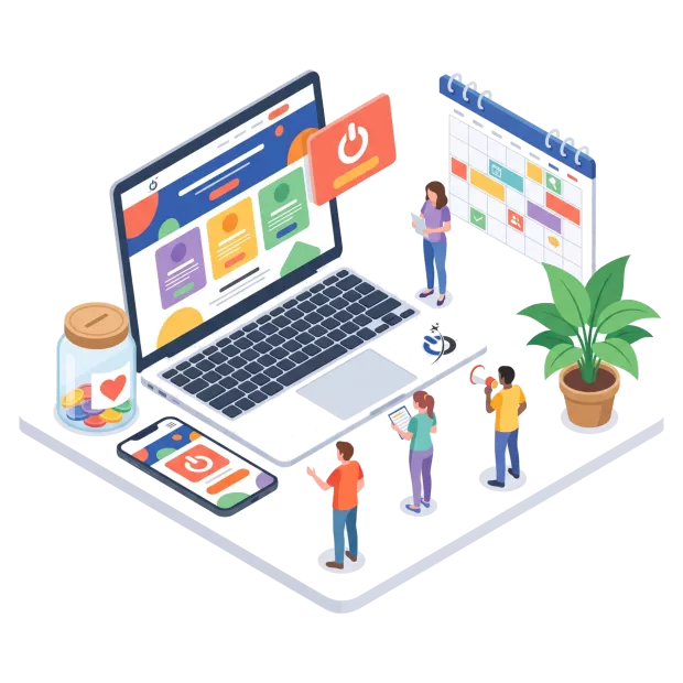 Site internet pour association, ASBL ou OBNL : fonctionnalités adaptées au métier