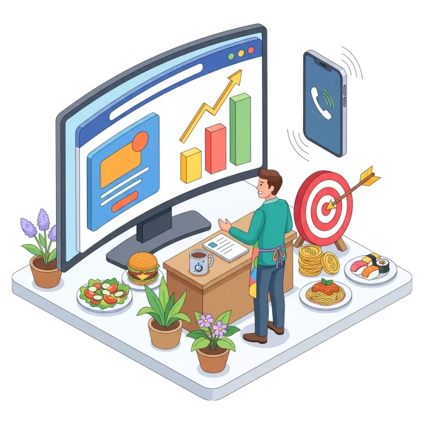 Campagne Google Ads pour restaurant : plus de réservations rapidement