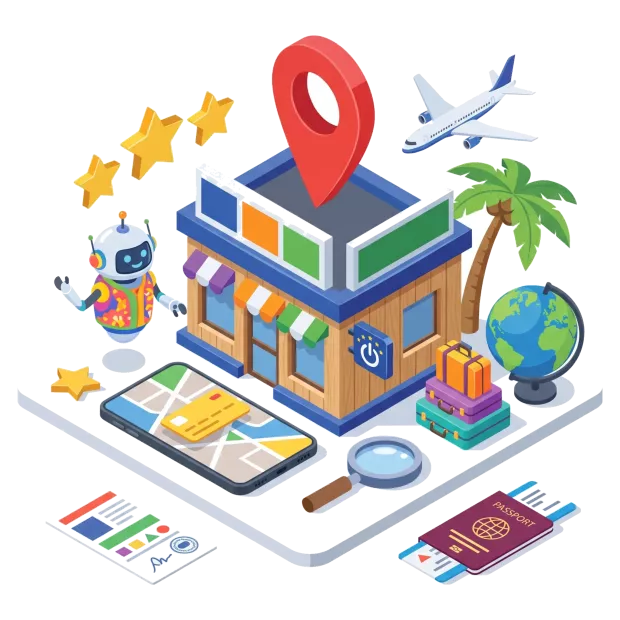 Référencement agence de voyage sur Google, Google Maps et dans les réponses des IA