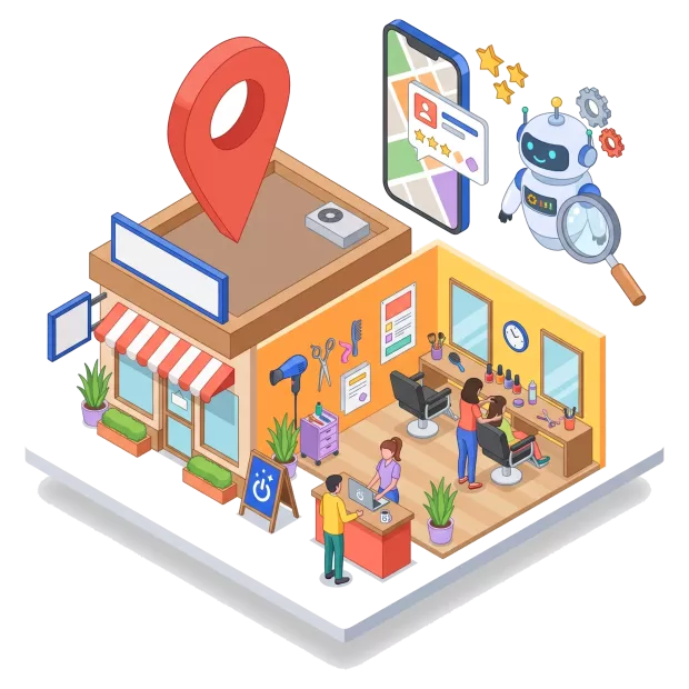 Référencement coiffeur sur Google, Google Maps et dans les réponses des IA