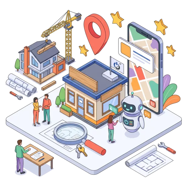 Référencement constructeur sur Google, Google Maps et dans les réponses des IA
