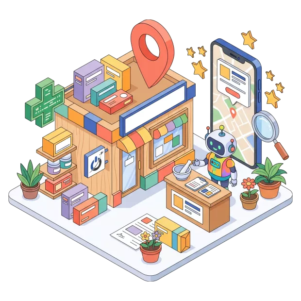 Référencement pharmacie sur Google, Google Maps et dans les réponses des IA