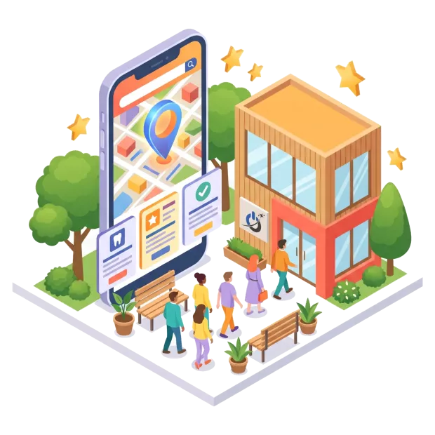 Référencement local pour cabinet dentaire sur Google Maps