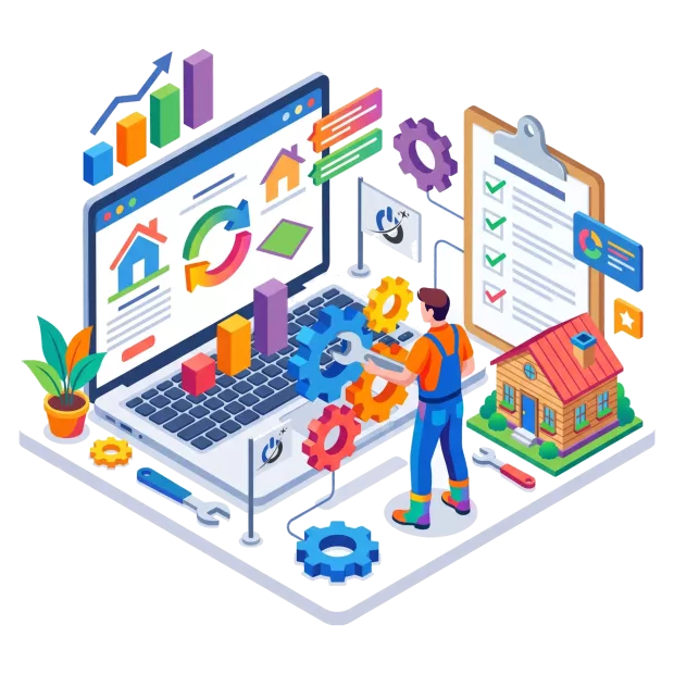 Mises à jour et maintenance technique du site d’une agence immobilière