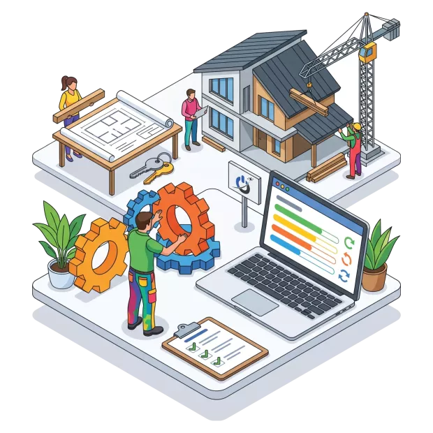 Mises à jour et maintenance technique du site internet pour constructeur de maisons individuelles
