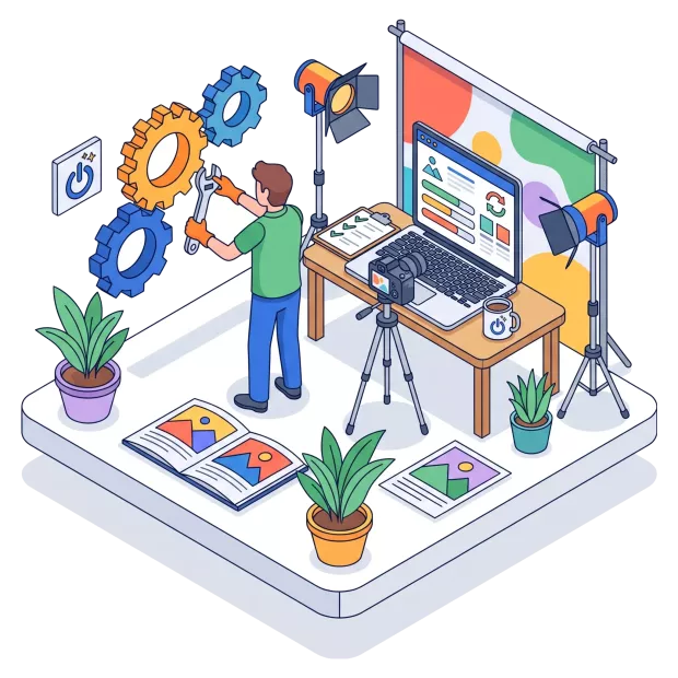 Mises à jour et maintenance technique du site internet pour photographe professionnel