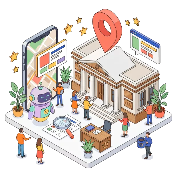 Référencement d’un notaire sur Google, Google Maps et dans les réponses des IA