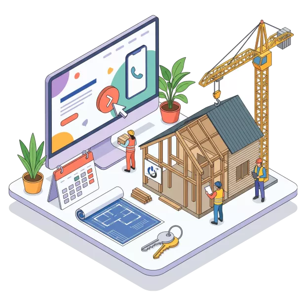 Page d’atterrissage dédiée pour une campagne Google Ads constructeur