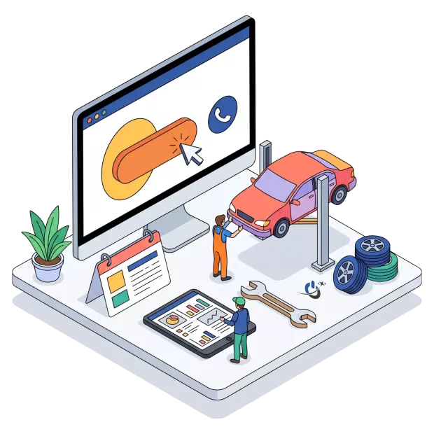Page d’atterrissage dédiée pour une campagne Google Ads garage