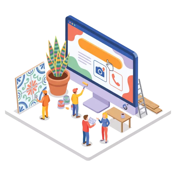 Page de demande de devis dédiée pour une campagne Google Ads d’artisan