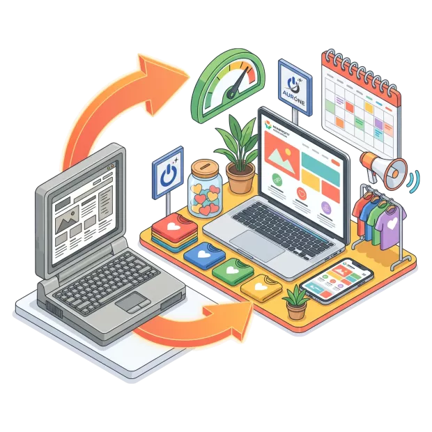Refonte de site internet pour association, ASBL ou OBNL : site modernisé et plus rapide