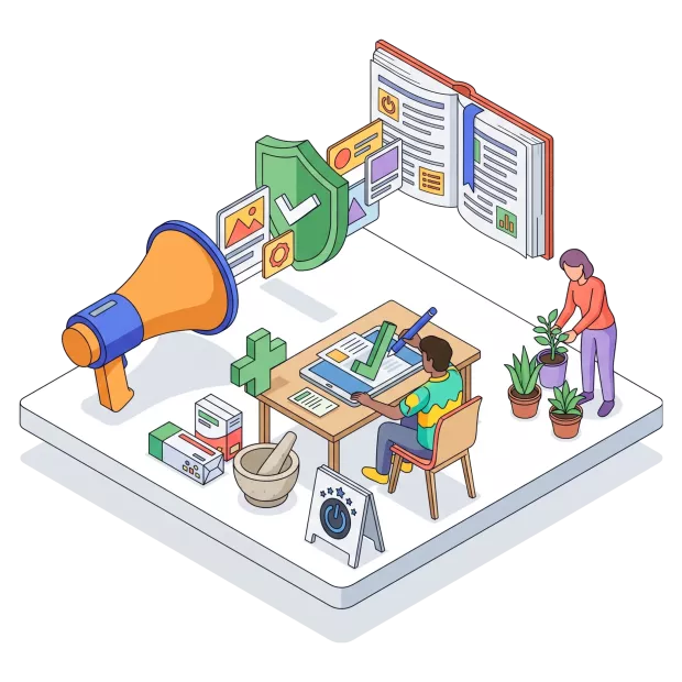 Annonces conformes aux règles de communication pharmacie