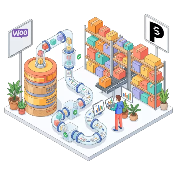 Reprise des données de WooCommerce vers PrestaShop : produits, variations, clients et commandes contrôlés