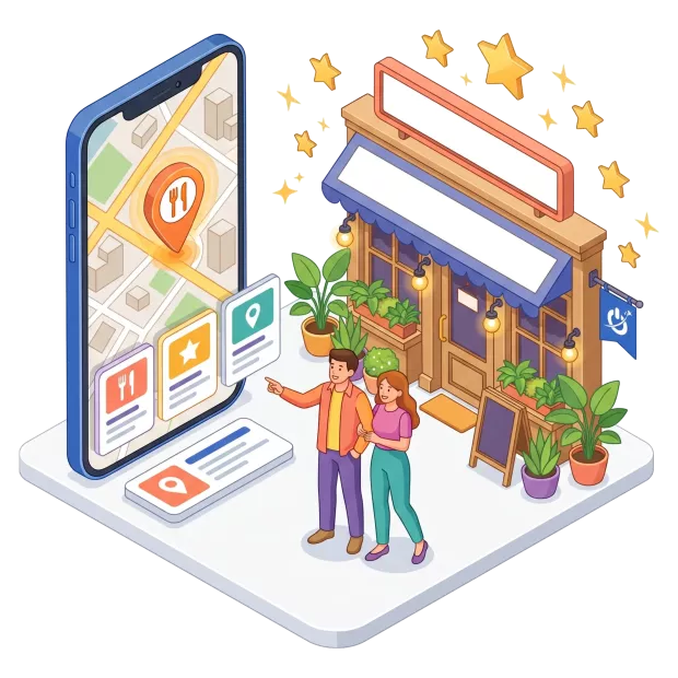 Référencement local d’un restaurant pour apparaître en premier sur Google Maps