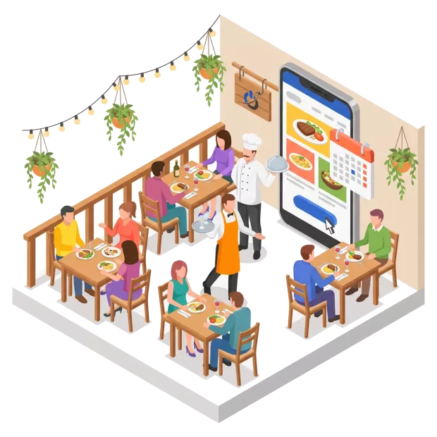Création de site internet pour restaurant avec réservation de table en ligne