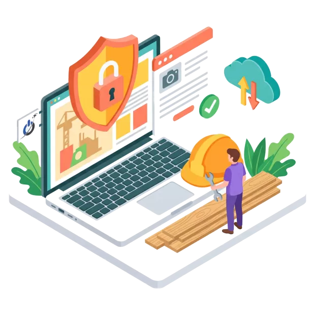 Maintenance et sécurité du site d’un artisan : formulaires de devis protégés et sauvegardes