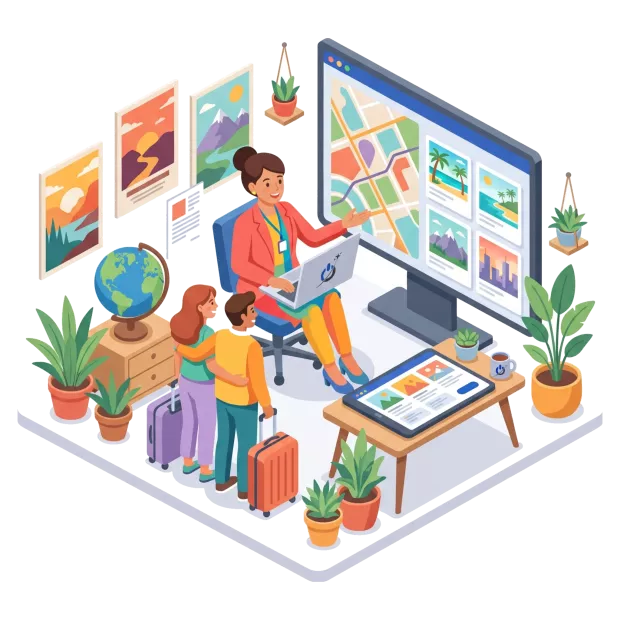 Création de site internet pour agence de voyage ou tour-opérateur
