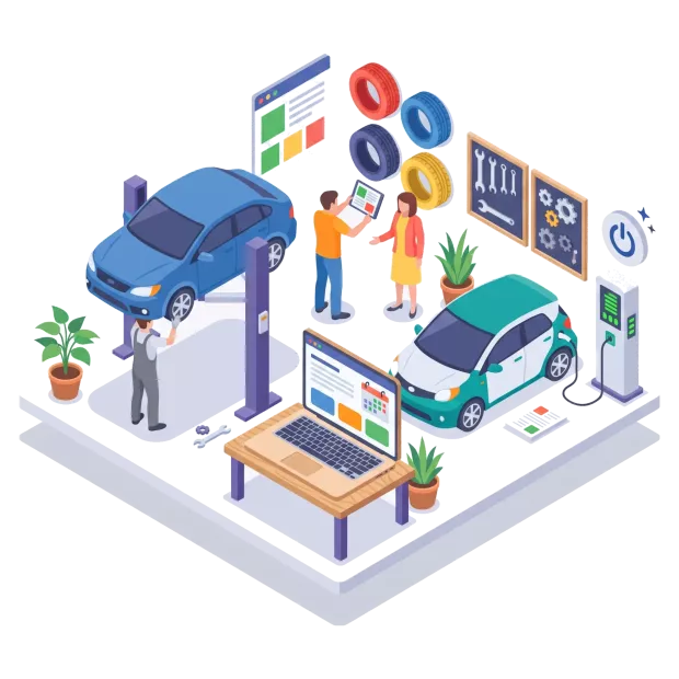Création de site internet pour garage automobile