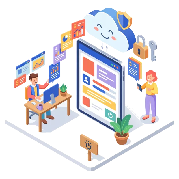 Espace client sécurisé pour l’échange de documents comptables