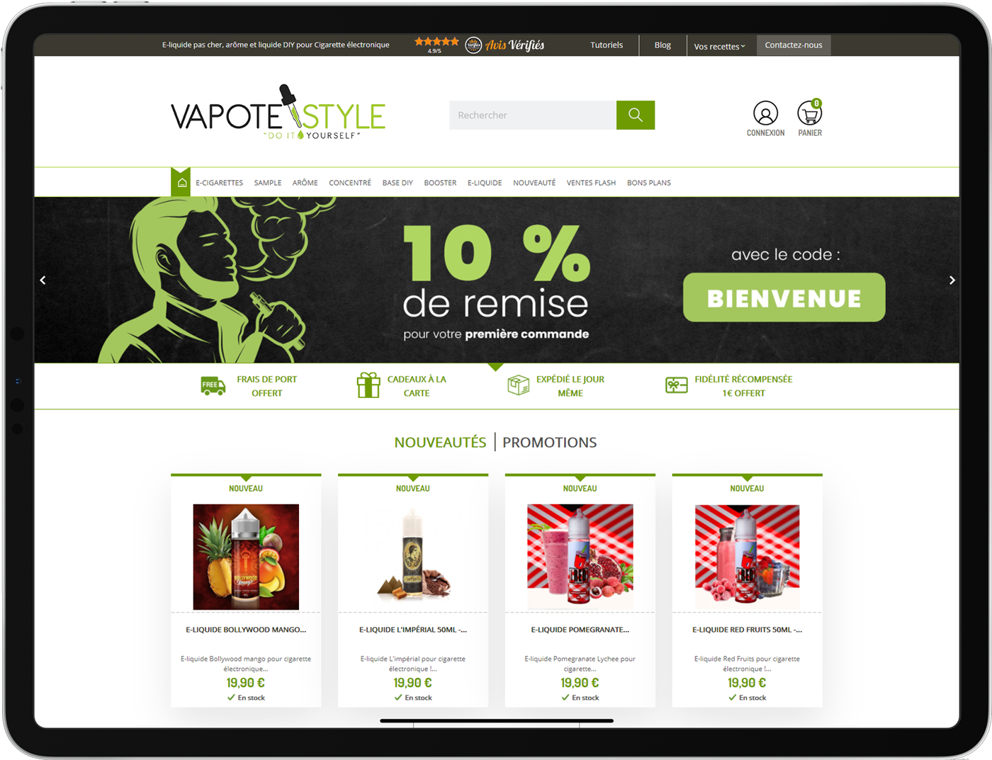 vapote style fr 8e60944c Agence Web WordPress