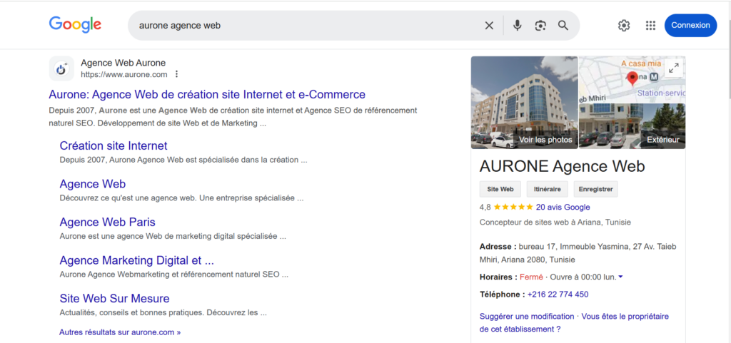 choisir agence developpement web temoignages site