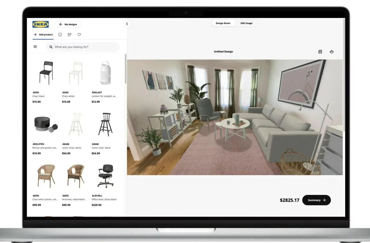tendances e commerce ikea visualisation 3d meubles