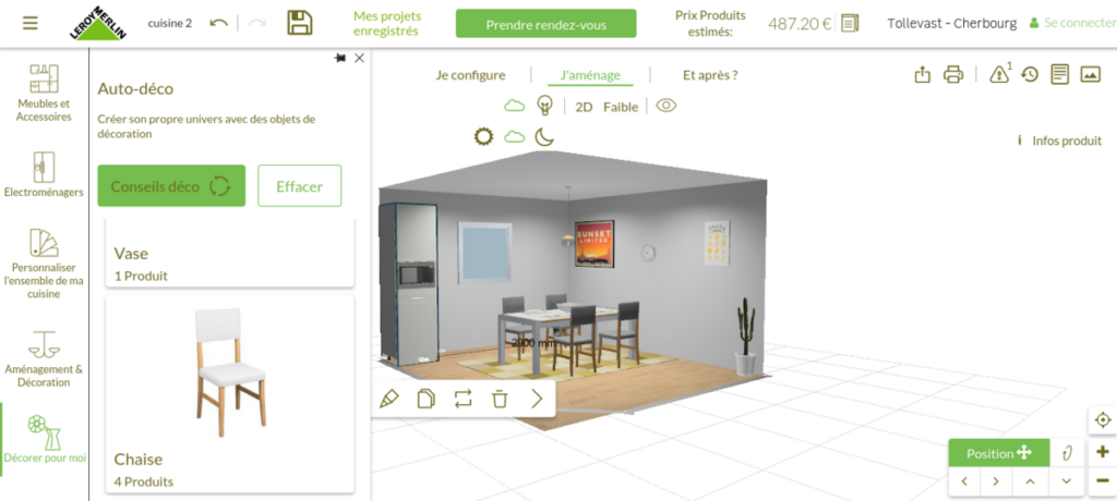 tendances ecommerce leroymerlin configurateur amenagement