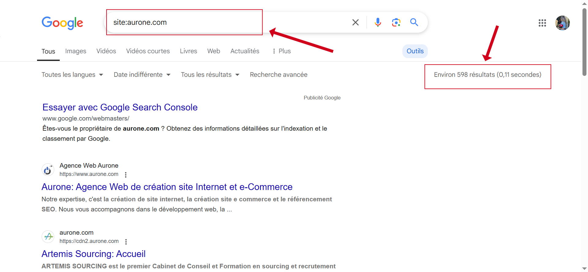site indexe aurone.com