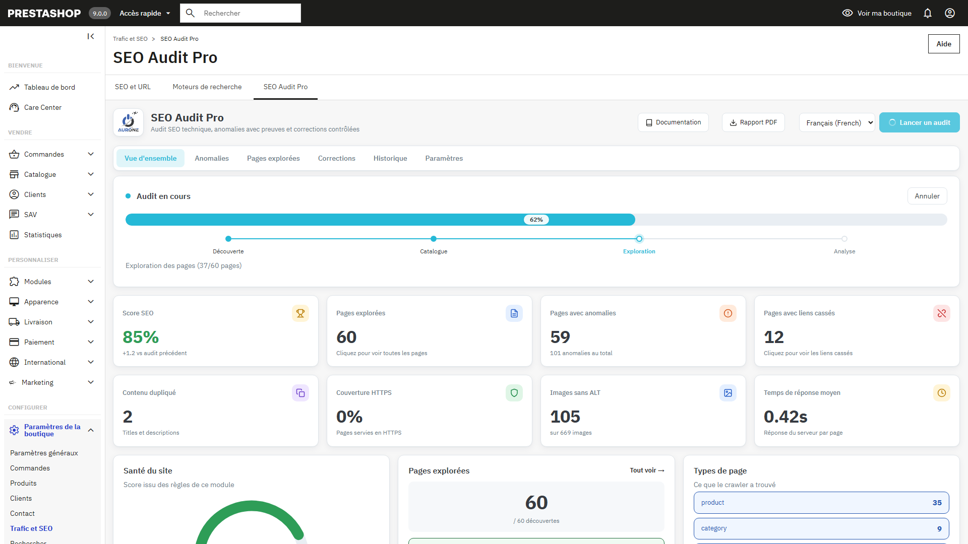 SEO Audit Pro – Module d’audit SEO PrestaShop – Image 6