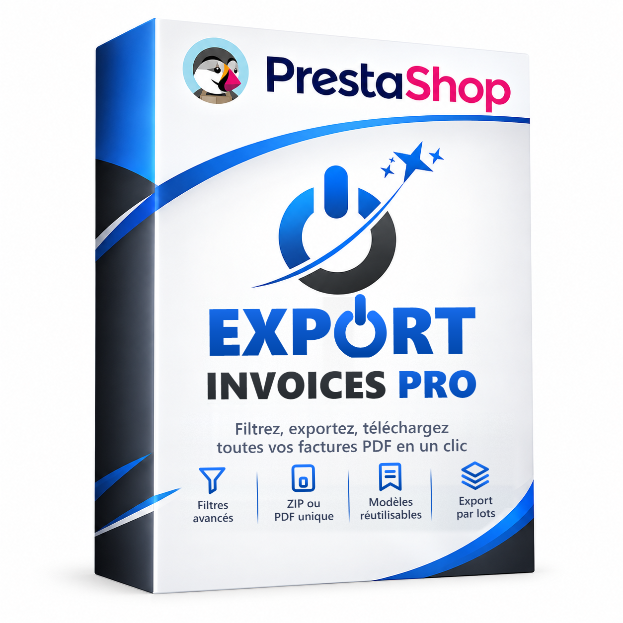 Export Invoices Pro – Export des factures PrestaShop