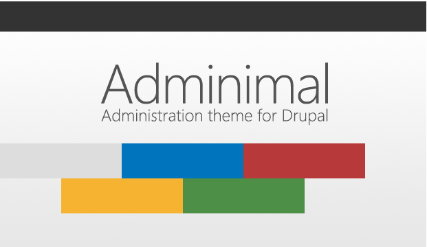 adminimal backoffice theme responsive drupal Drupal: Comment rendre le Backoffice plus convivial